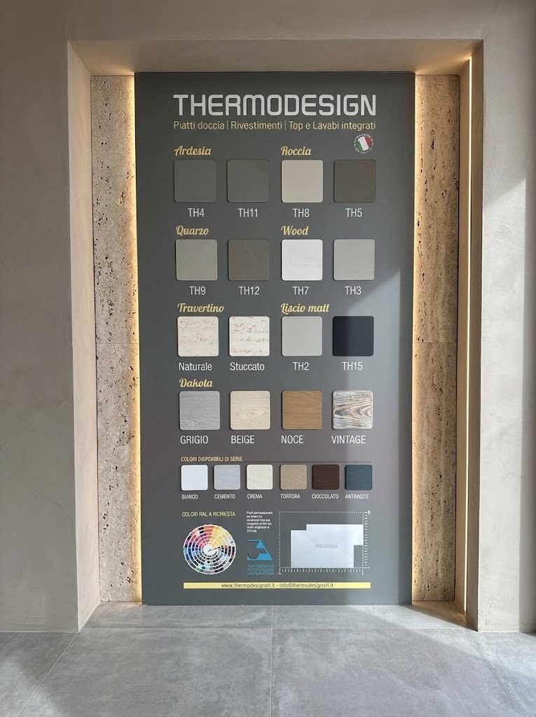 Campionario finiture Thermodesign